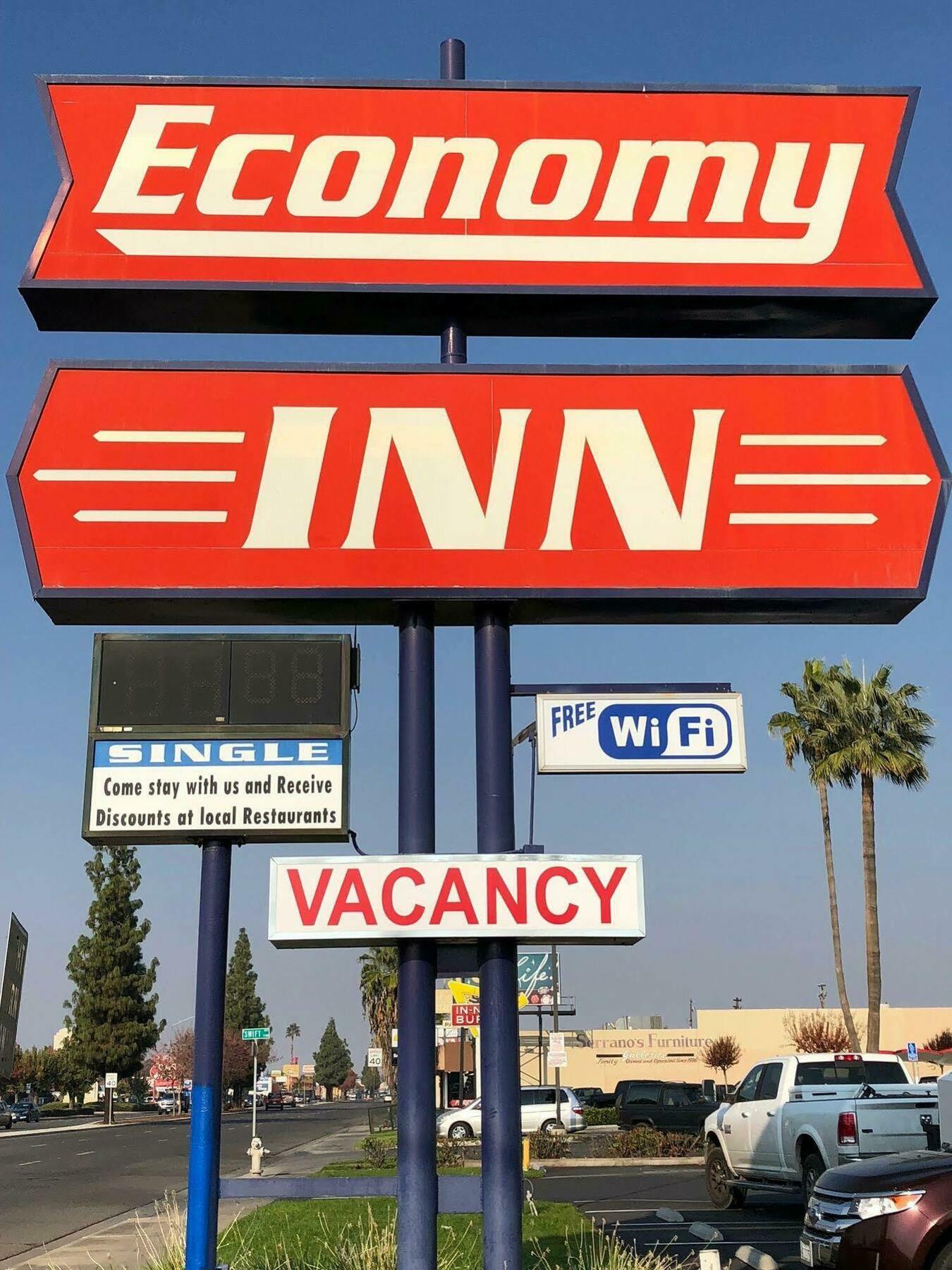 Economy Inn Фресно Екстер'єр фото
